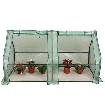 Cuadro de metal PE Mini jardín exterior portátil Invernadero para plantar necesidades