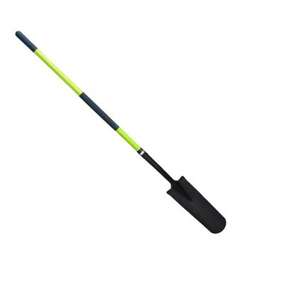 Apoyo personalizado 4 &quot;pala de trinchera con mango de fibra de vidrio y tamaño de cabeza 370x140mm