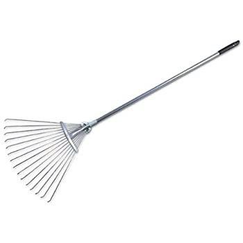 Galvanizado 58.3 pulgadas herramienta de palanca de metal ajustable para el cuidado y mantenimiento de hojas de césped jardín