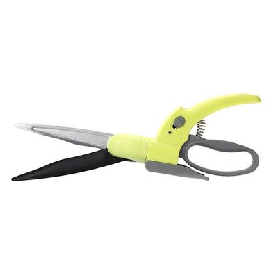 Tijeras de césped de agarre antideslizante 360 giratorias de una sola mano cortadoras de césped de borde de césped