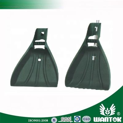 Cucharas de hojas de plástico y rack de mano perfecto para limpieza de hojas