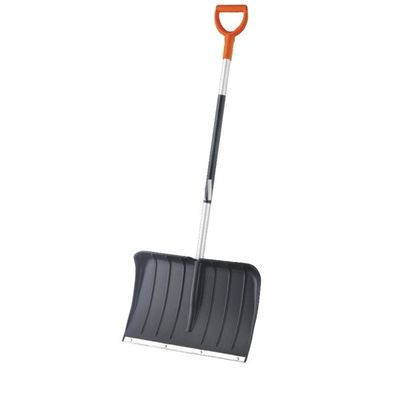 Tubo de acero D-Grip pala de nieve con mango de aluminio herramienta de invierno de trabajo pesado