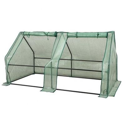 Cuadro de metal PE Mini jardín exterior portátil Invernadero para plantar necesidades
