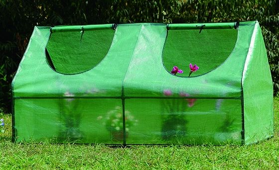 Cuadro de metal PE Mini jardín exterior portátil Invernadero para plantar necesidades