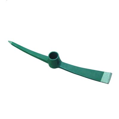 Técnica de una pieza de calibre forjado DIY 2KG P410 Ojo redondo picador Mattock pick de acero