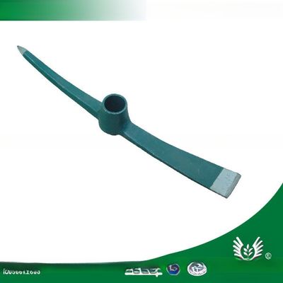 Técnica de una pieza de calibre forjado DIY 2KG P410 Ojo redondo picador Mattock pick de acero