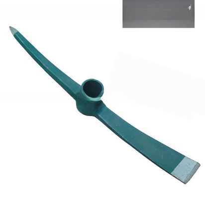 Técnica de una pieza de calibre forjado DIY 2KG P410 Ojo redondo picador Mattock pick de acero
